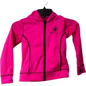 Body Glove Zipper Hoodie Pink Size 5